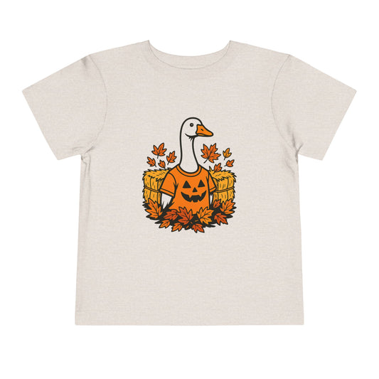 Pumpkin Face Goose Shirt