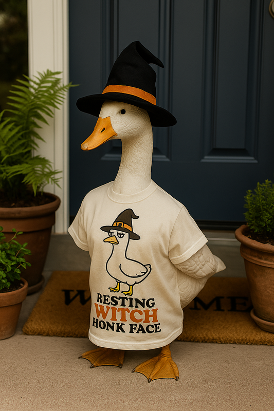 Resting Witch Honk Face Goose Shirt