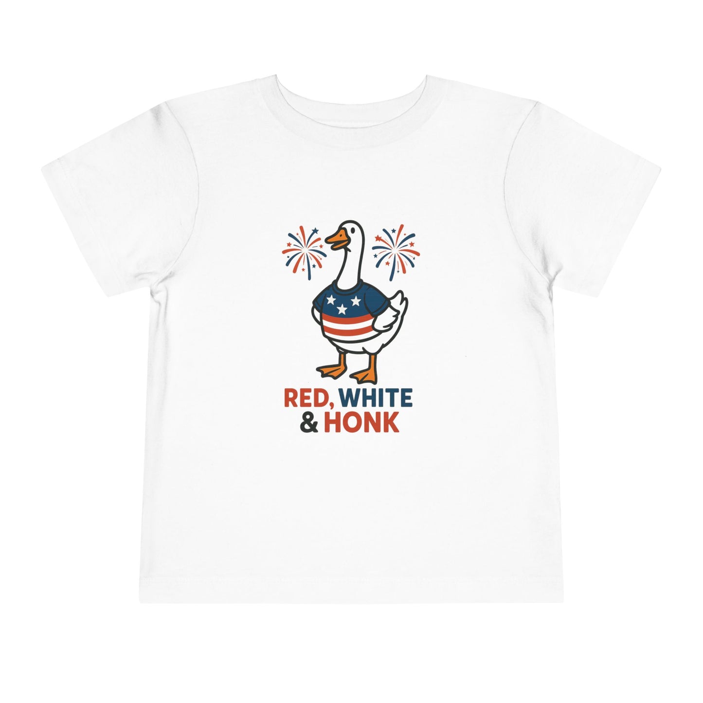Red, White & Honk Goose Shirt