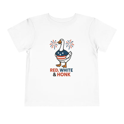 Red, White & Honk Goose Shirt