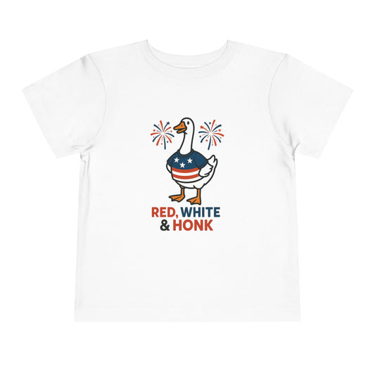 Red, White & Honk Goose Shirt