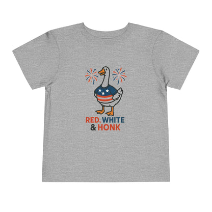 Red, White & Honk Goose Shirt