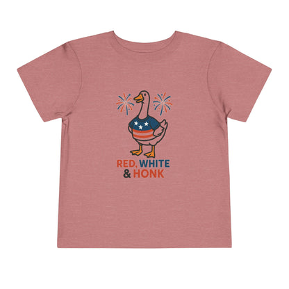 Red, White & Honk Goose Shirt