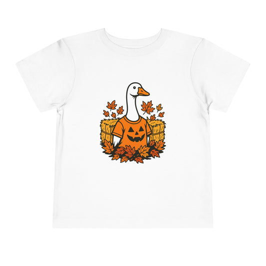 Pumpkin Face Goose Shirt