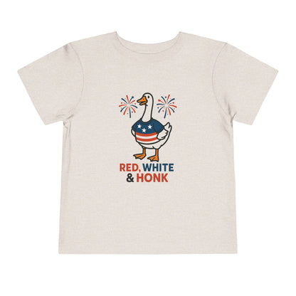 Red, White & Honk Goose Shirt